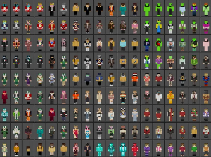 我的世界基岩版超级英雄 Super Heroes 人物皮肤包下载