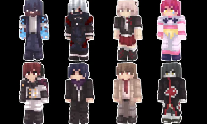 我的世界基岩版超级英雄 Super Heroes 人物皮肤包下载