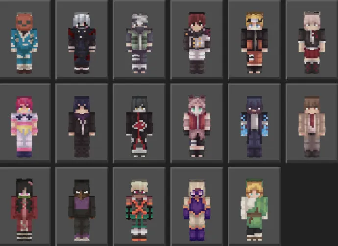 我的世界基岩版遗弃魔法师 Abandoned Magic Mages 人物皮肤包下载