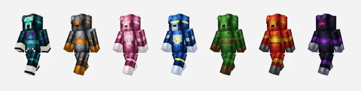 我的世界基岩版暗影之火 Shadow Fire 人物皮肤包下载