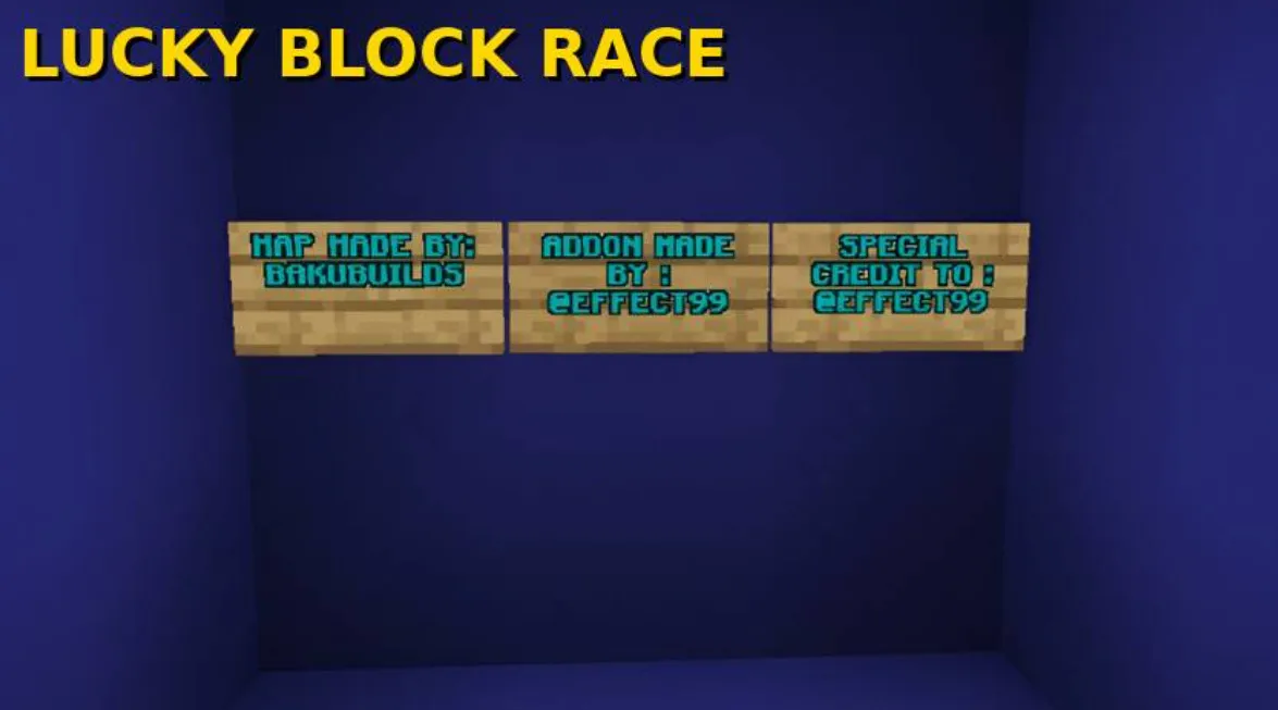 幸运方块竞速 luckyblockrace trio