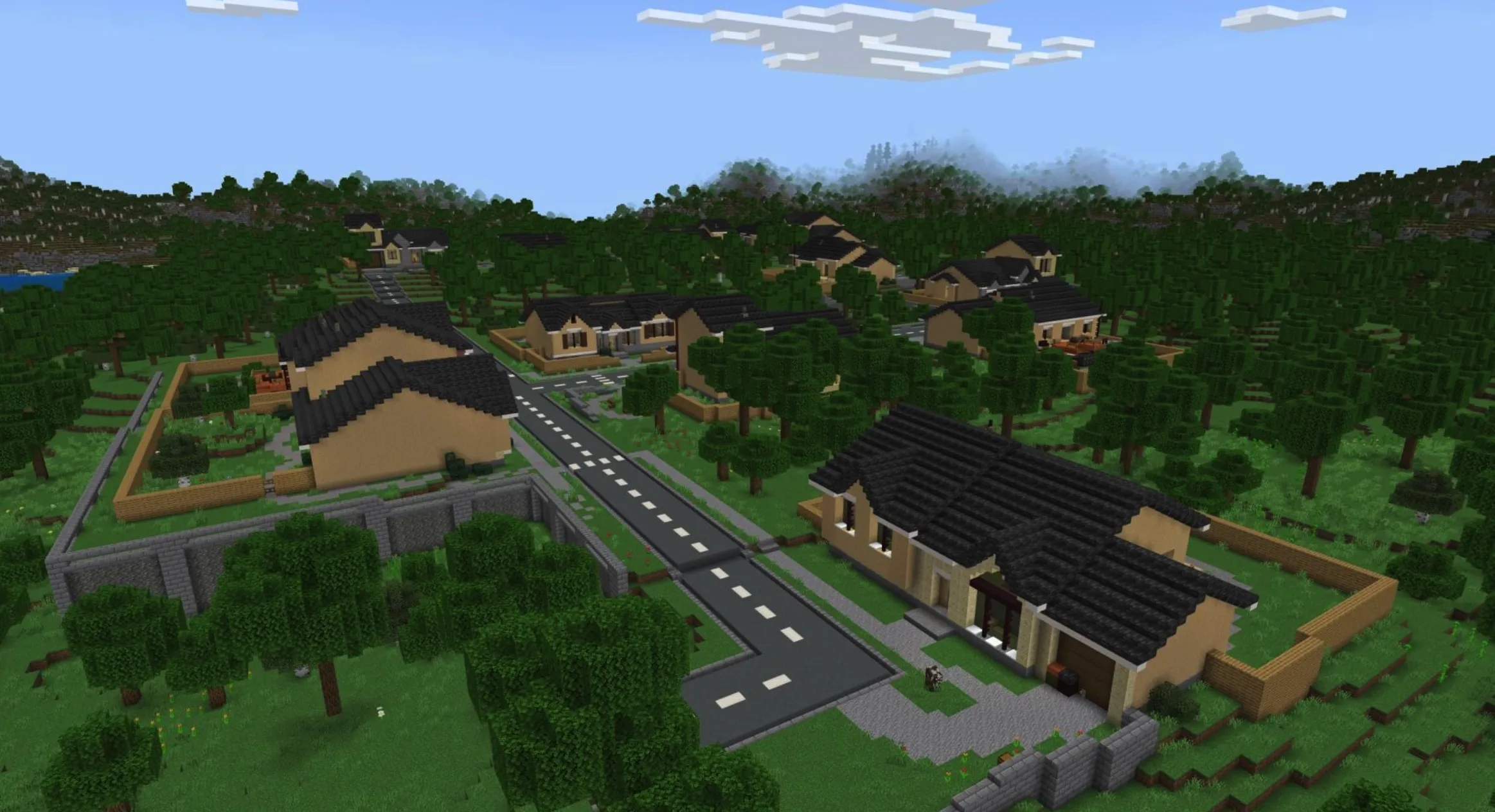 我的世界1.21龙卷风跑酷 Tornado Parkour 跑酷地图存档下载