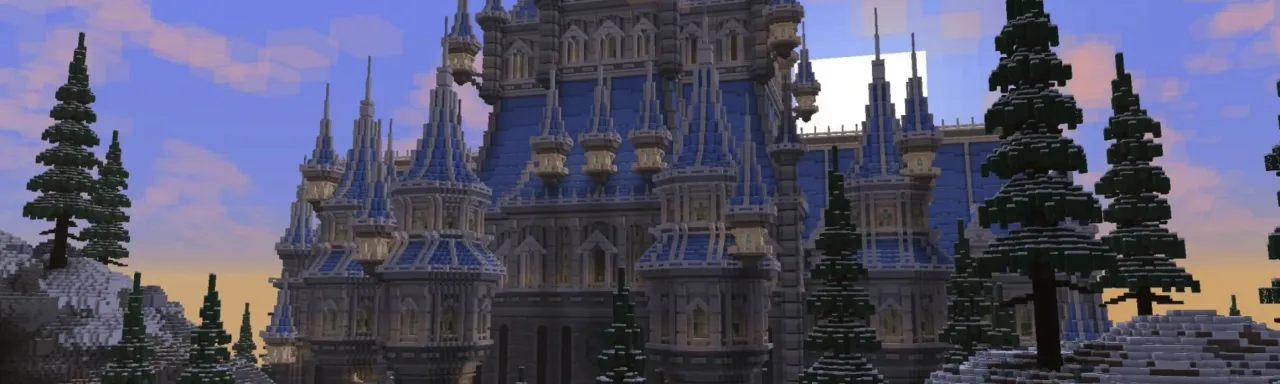 冰雪城堡 - 生存出生点 Ice Castle - Survival Spawn