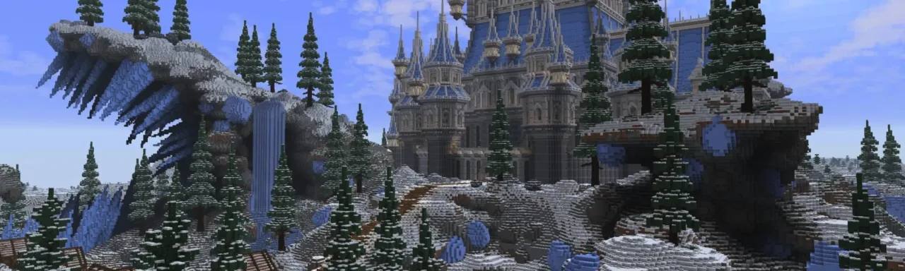 冰雪城堡 - 生存出生点 Ice Castle - Survival Spawn
