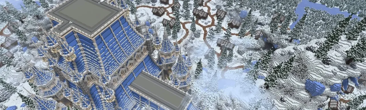 冰雪城堡 - 生存出生点 Ice Castle - Survival Spawn