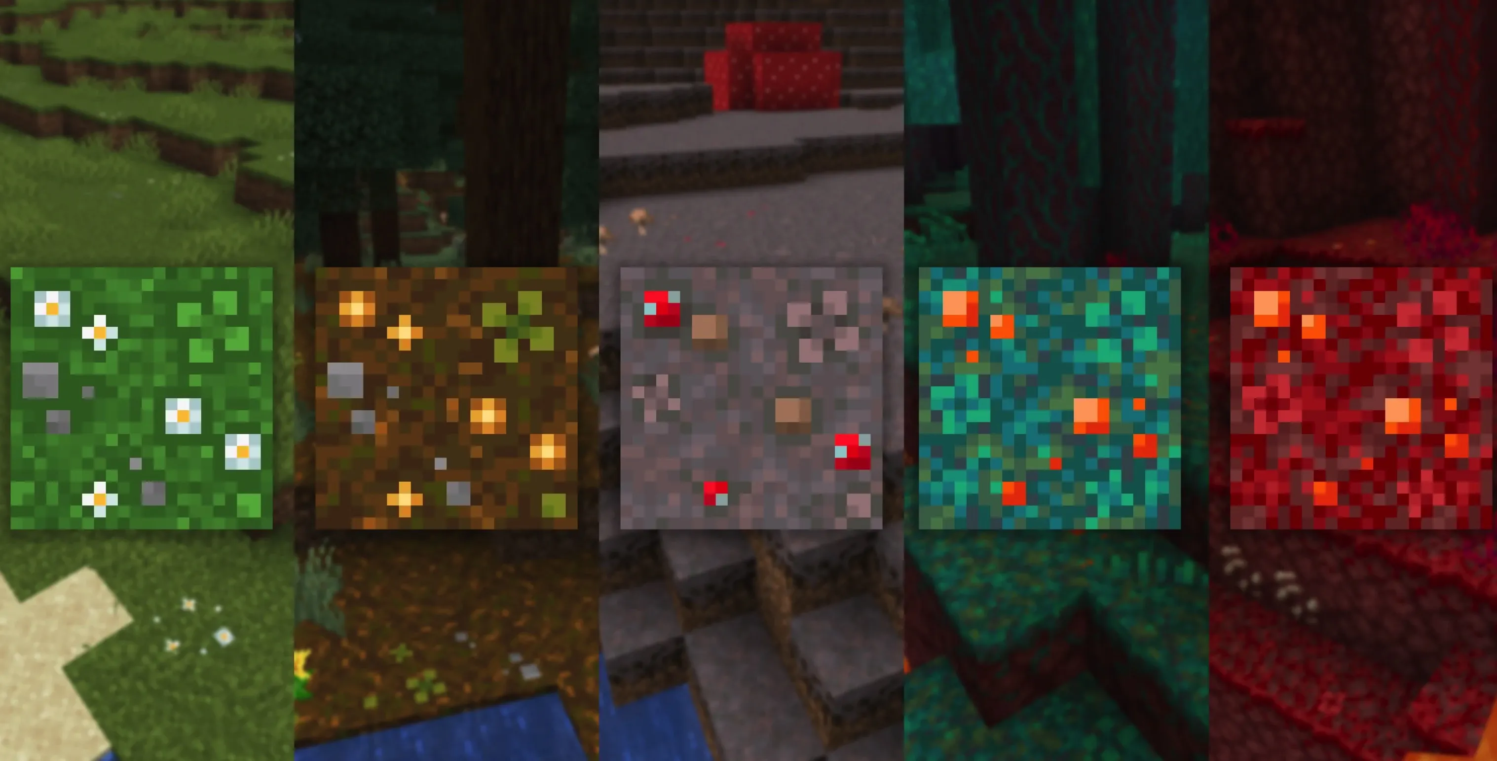 简约草地花卉 Simple Grass Flowers