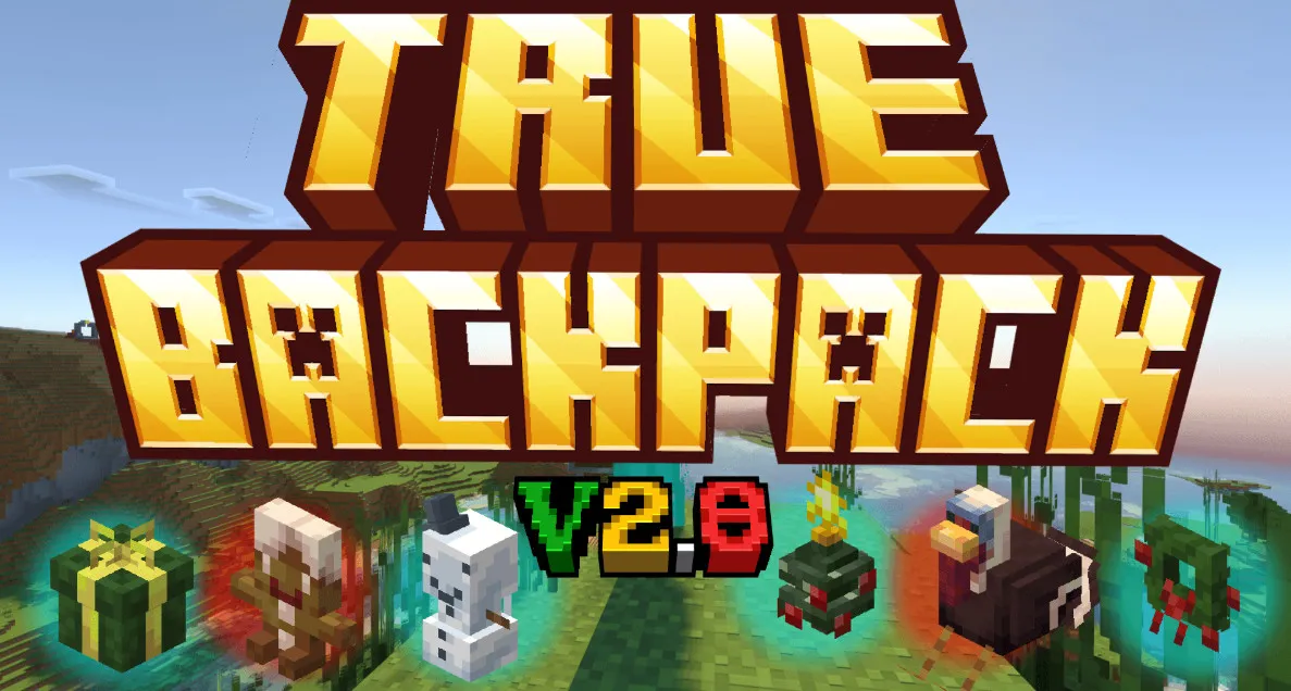 我的世界基岩版真实背包 True Backpack 存储模组Mod下载