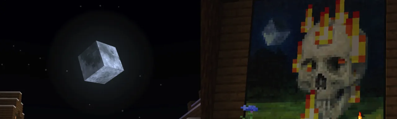 立方体太阳与月亮 Cubic Sun & Moon