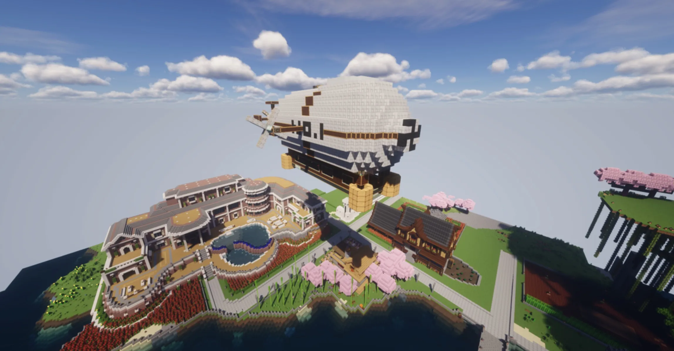 你好，超平坦 Create: Valkyrien Skies
