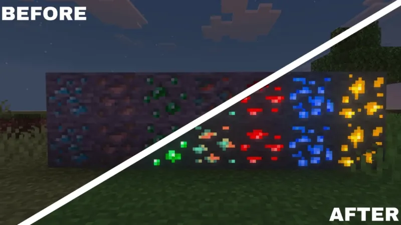 发光矿石资源包 Glowing Ores Pack