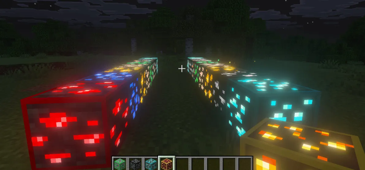 发光矿石资源包 Glowing Ores Pack