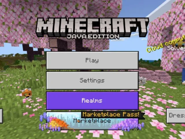 基岩版 Java 版标题界面 Java Edition Title for Bedrock Edition