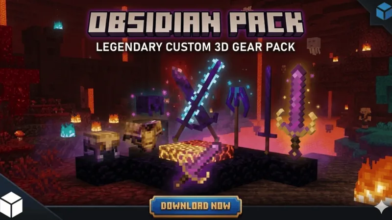 黑曜石资源包 Obsidian Pack