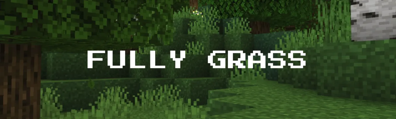 快速更好的草方块 - 全方块覆盖 Fast Better Grass - Full Grass