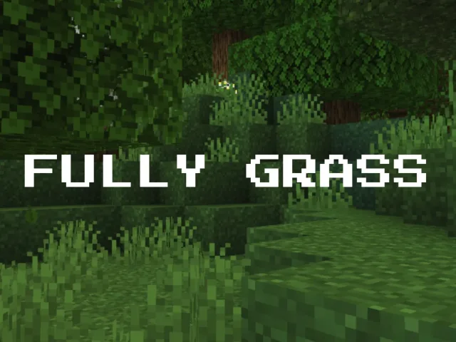 快速更好的草方块 - 全方块覆盖 Fast Better Grass - Full Grass