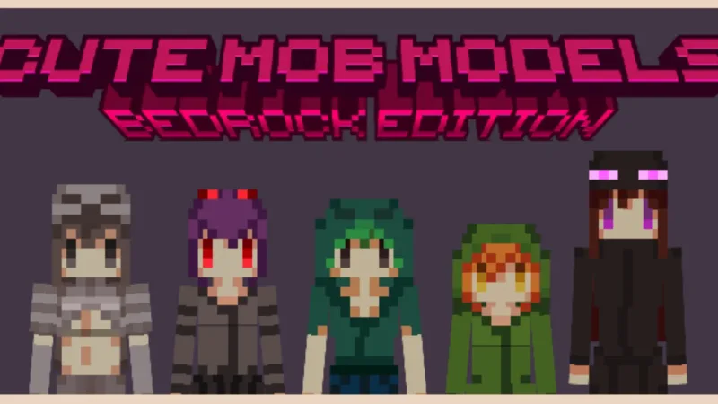 可爱生物模型 Cute Mob Models