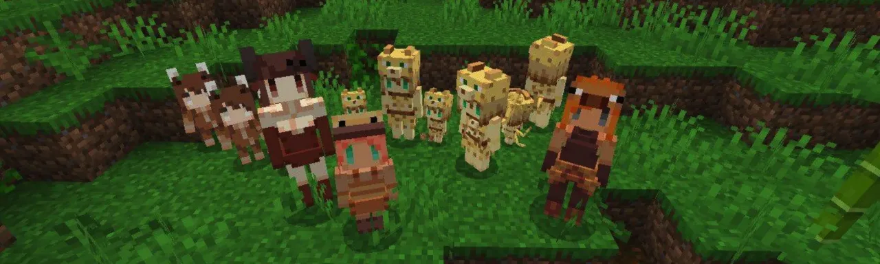 可爱生物模型 Cute Mob Models