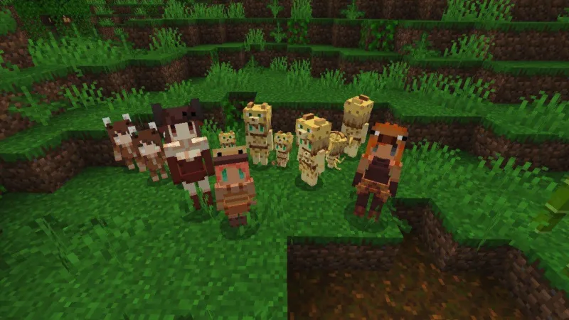 可爱生物模型 Cute Mob Models