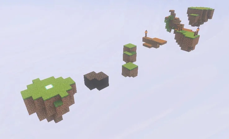 基岩方块跑酷 Bedrock Block Movement