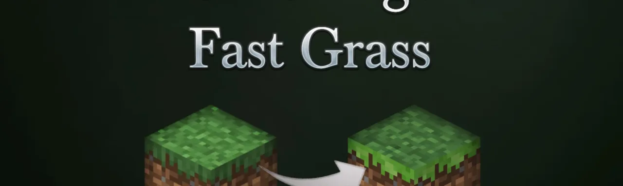 怀旧快进草方块 Silver Age Fast Grass