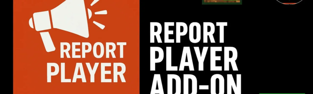 玩家举报菜单 Player Report Menu