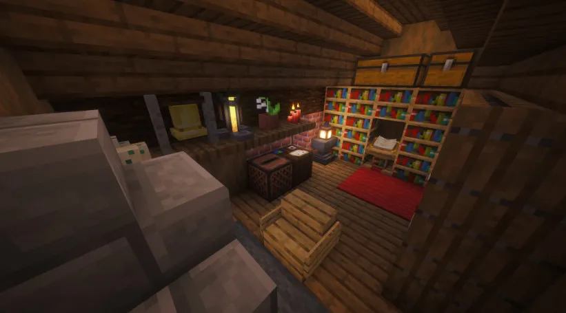 小型雪域小屋 Small Snowy Cabin