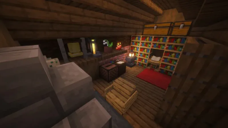 小型雪域小屋 Small Snowy Cabin
