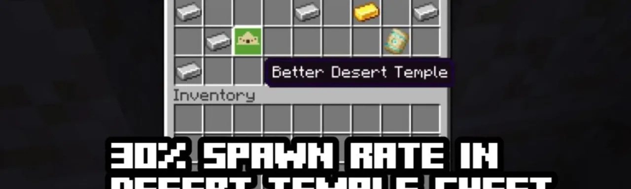 Flappyguy的更好的沙漠神殿 Flappyguy's Better Desert Temple Addon