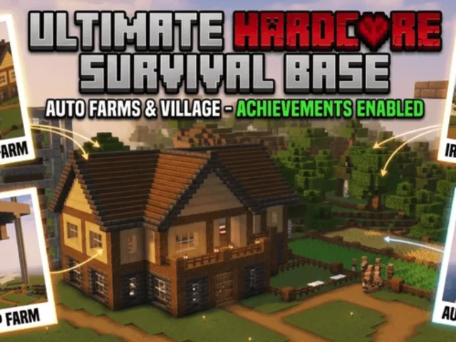 终极极限生存基地 Ultimate Hardcore Survival Base