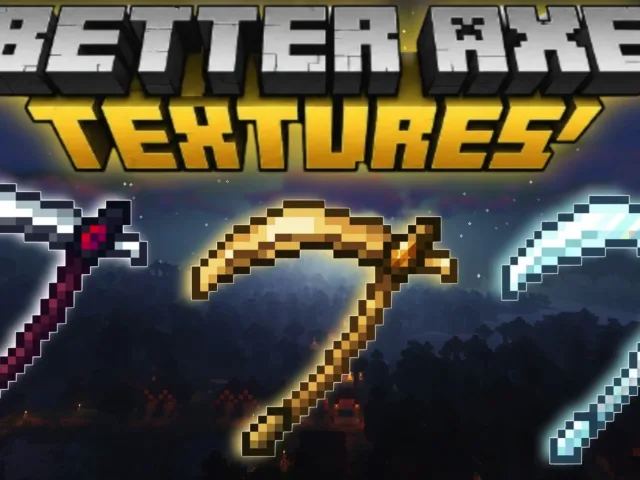 更好的斧头纹理资源包 Better Axe Textures RP