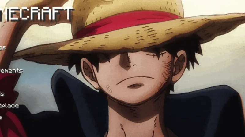 蒙奇·D·路飞草帽动态菜单 Animated Menu: Monkey D. Luffy Straw Hat