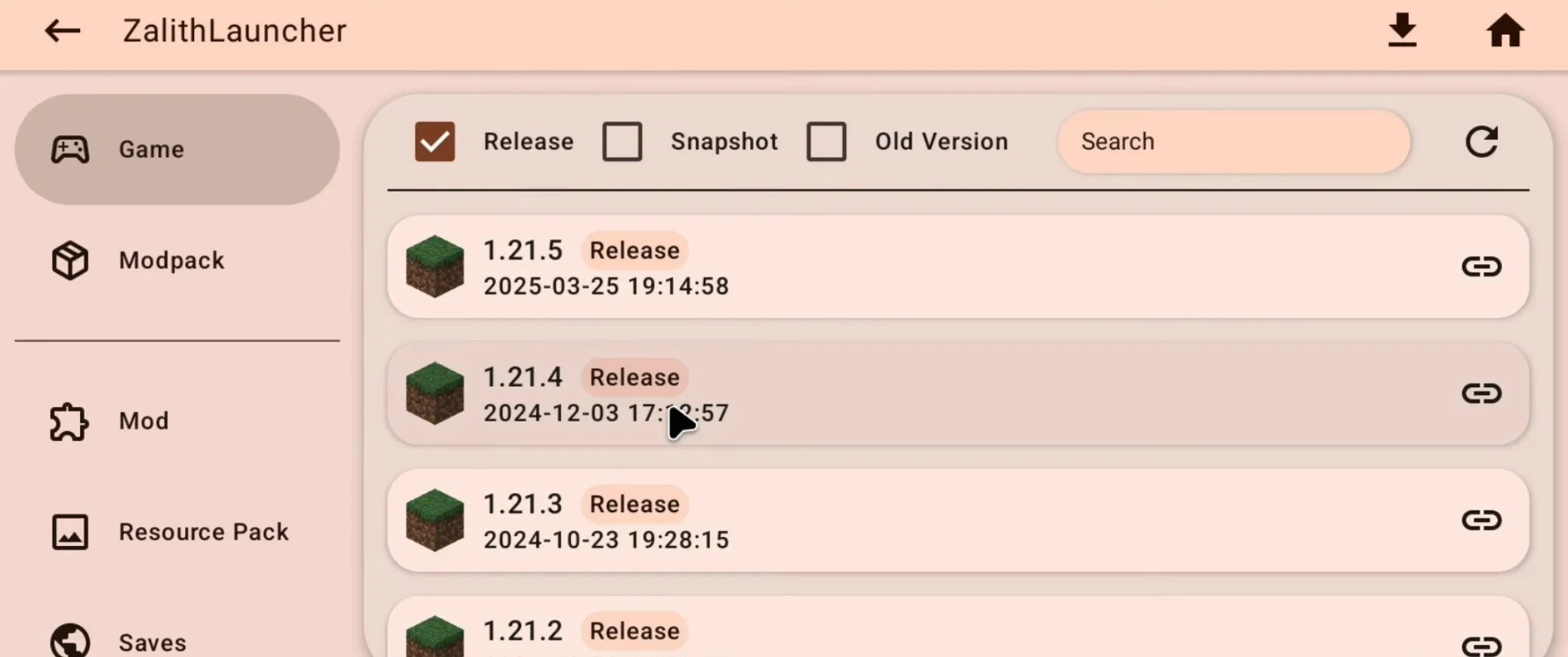 Zalith v2 安卓启动器 Zalith v2 Launcher