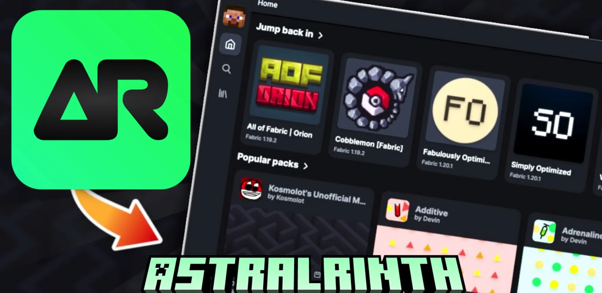 AstralRinth Launcher