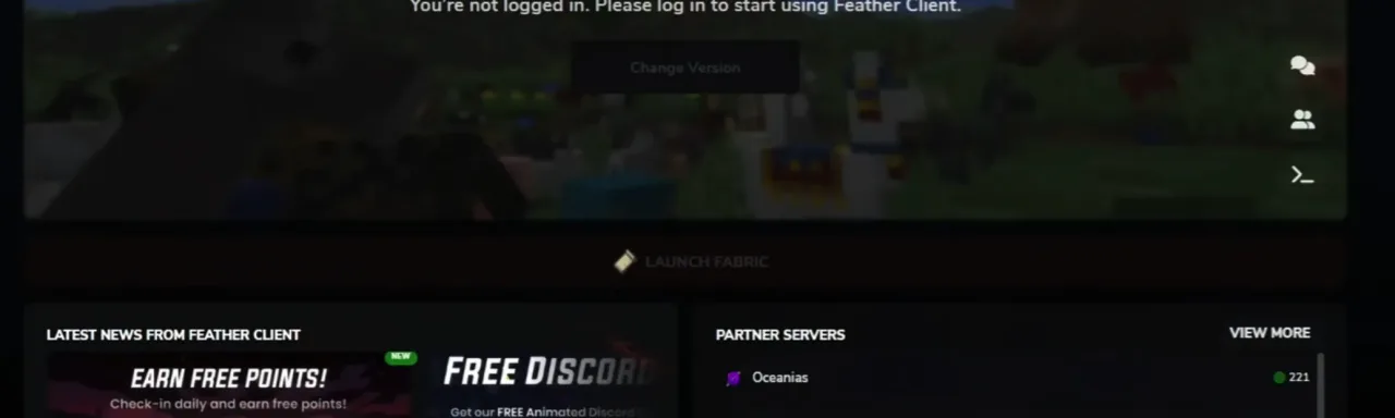 羽毛补丁启动器 Feather Patched Launcher