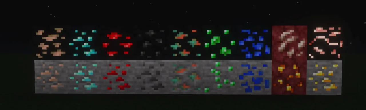 发光矿石 Glowing Ores