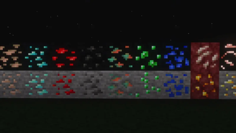 发光矿石 Glowing Ores