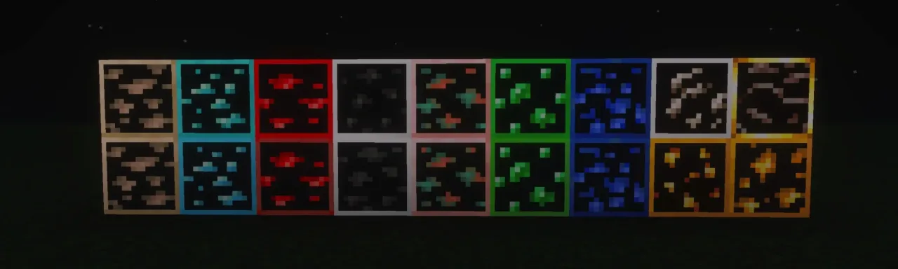 发光矿石 Glowing Ores