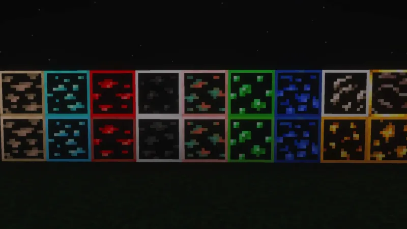 发光矿石 Glowing Ores