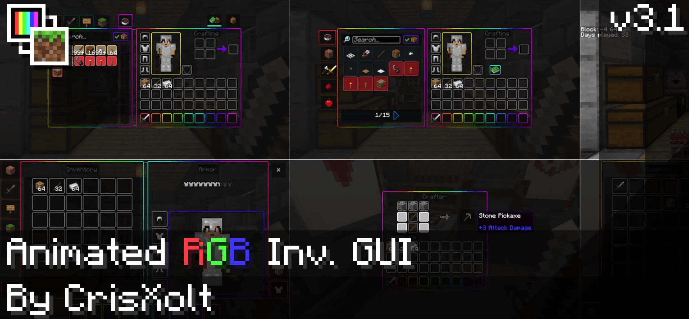动态 RGB GUI Animated RGB GUI