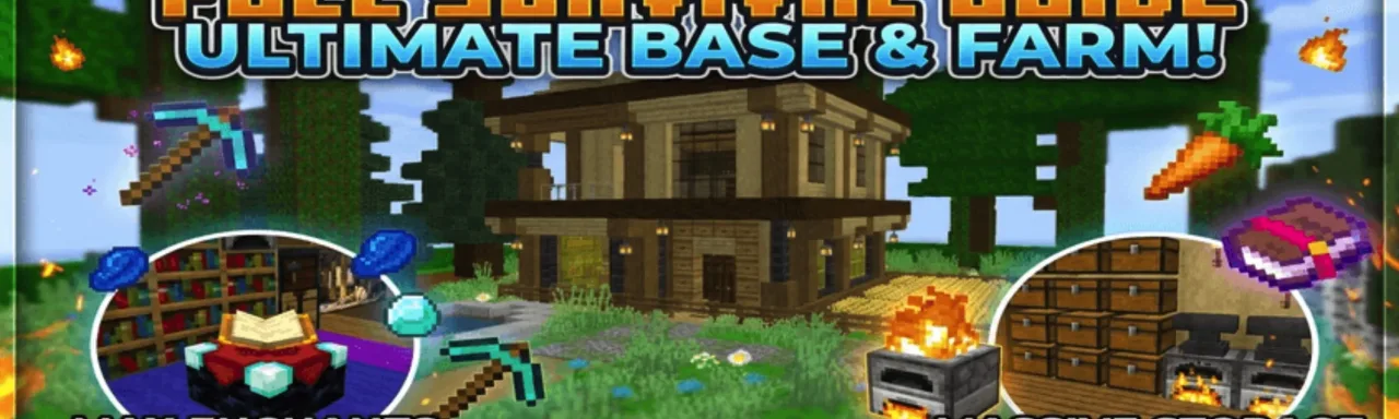 Day 0 极限生存起步屋基地 Day 0 Hardcore Survival Starter House Base