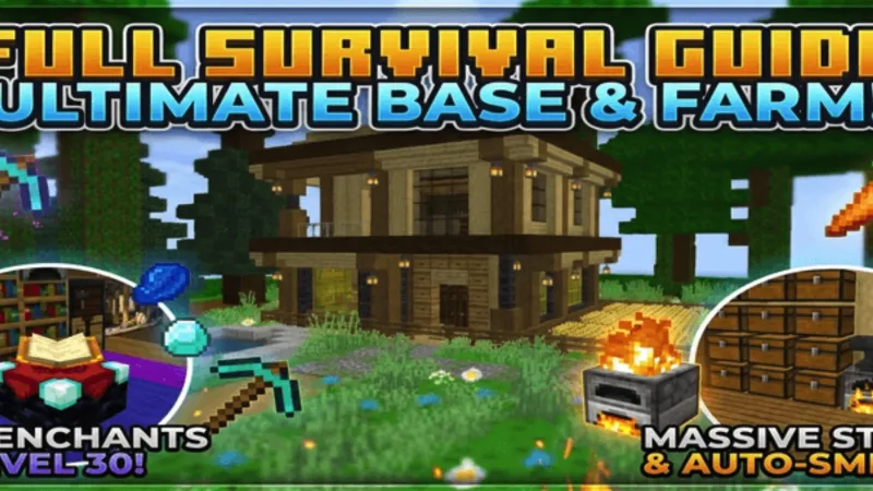 Day 0 极限生存起步屋基地 Day 0 Hardcore Survival Starter House Base