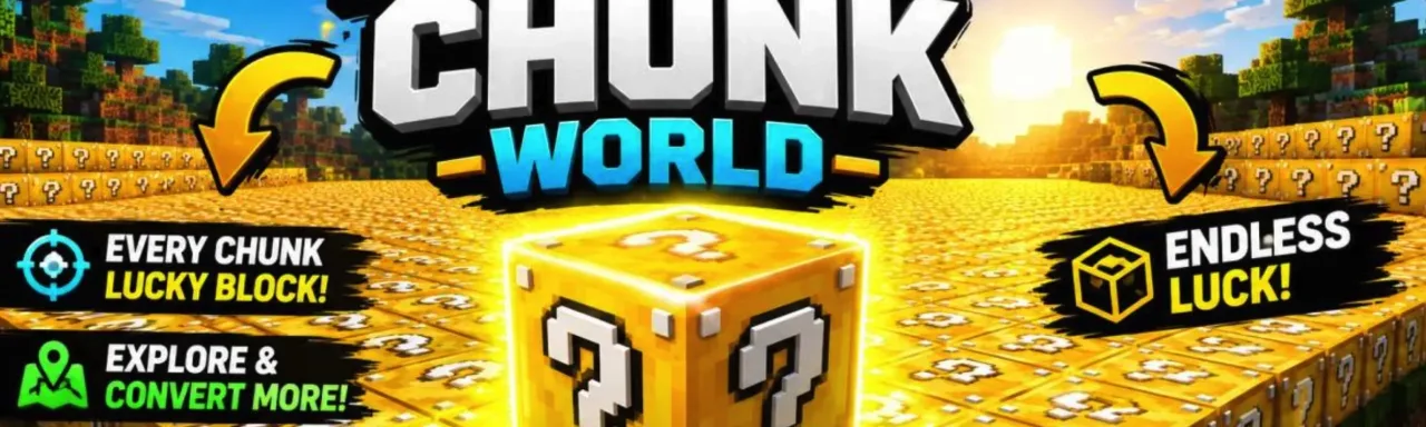 幸运方块超平坦世界 Lucky Block Super Flat World