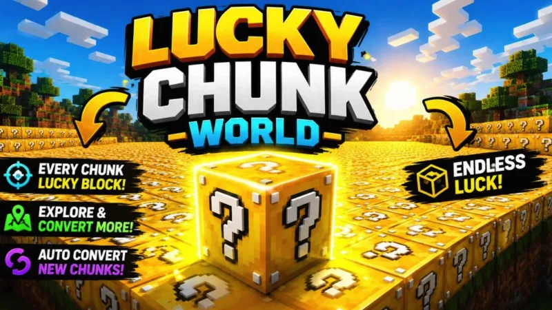 幸运方块超平坦世界 Lucky Block Super Flat World