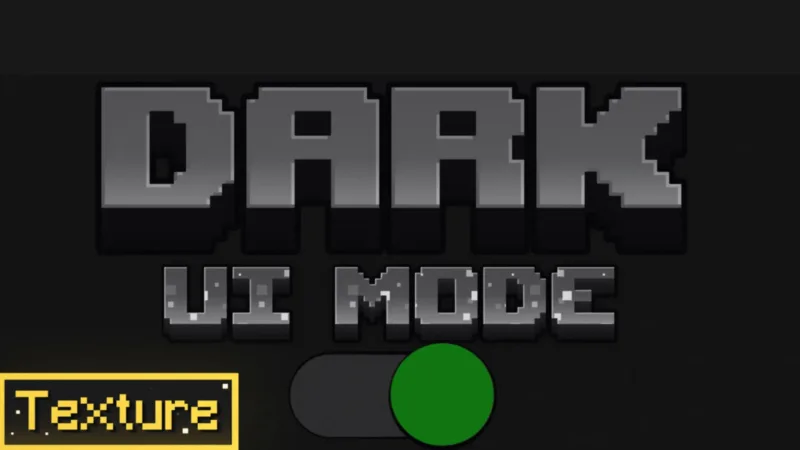 暗色 UI 模式 Dark UI Mode