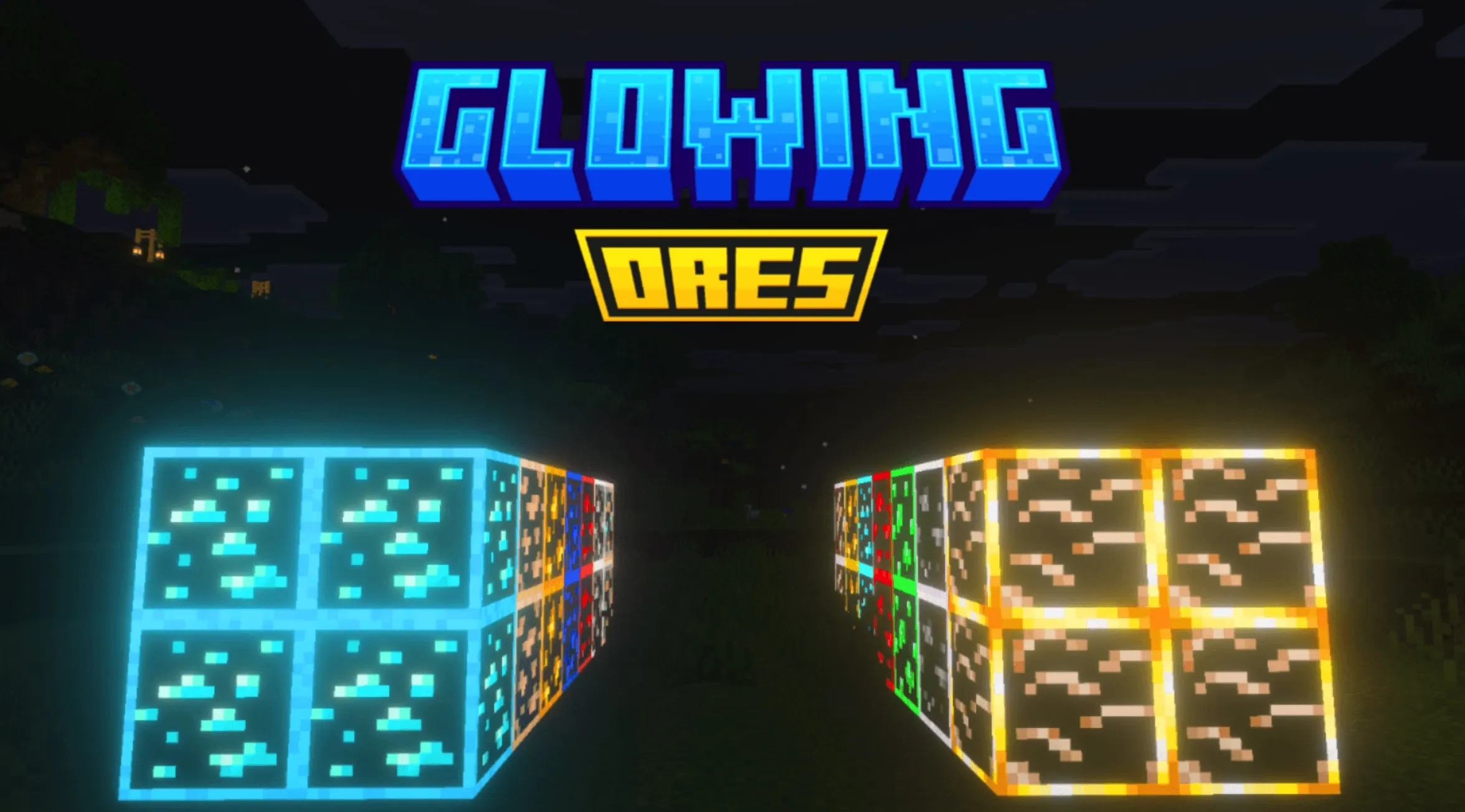 Radiant Glowing Ores