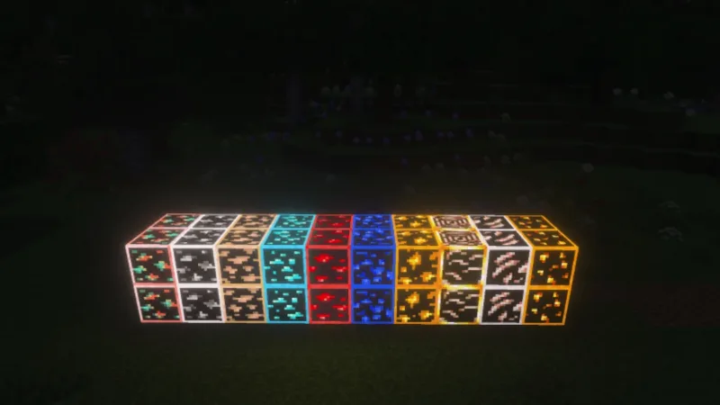 璀璨发光矿石 Radiant Glowing Ores