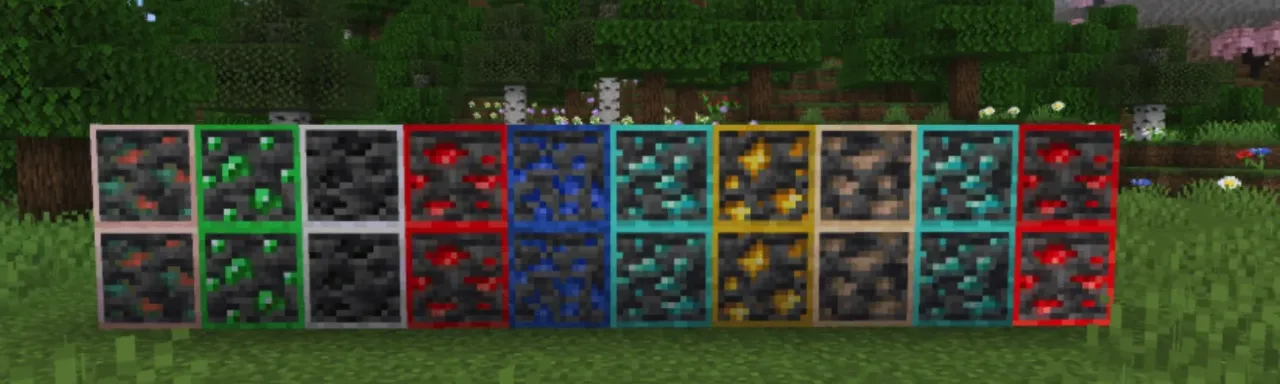 璀璨发光矿石 Radiant Glowing Ores