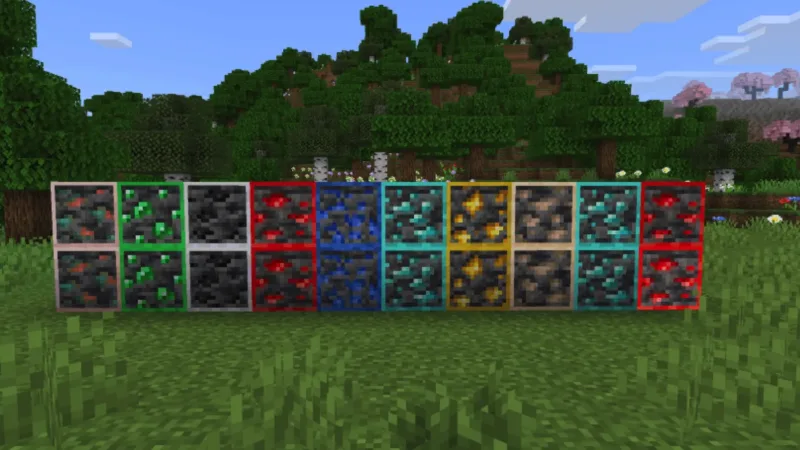璀璨发光矿石 Radiant Glowing Ores