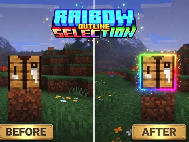 彩虹轮廓选择 Rainbow Outline Selection