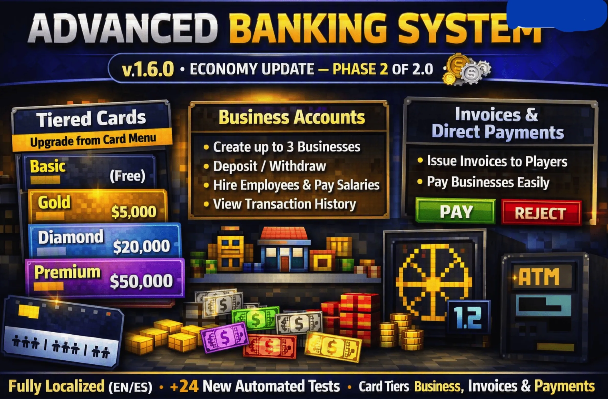 高级银行系统 Advanced Banking System